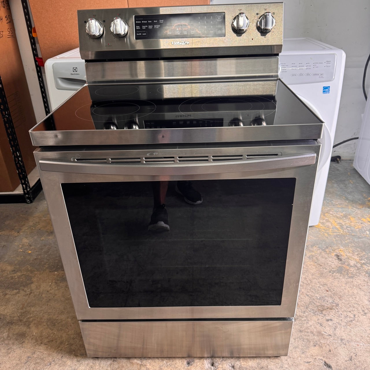 Samsung Stainless Steel Electric Stove Samsung Stainless Steel Electric Stove